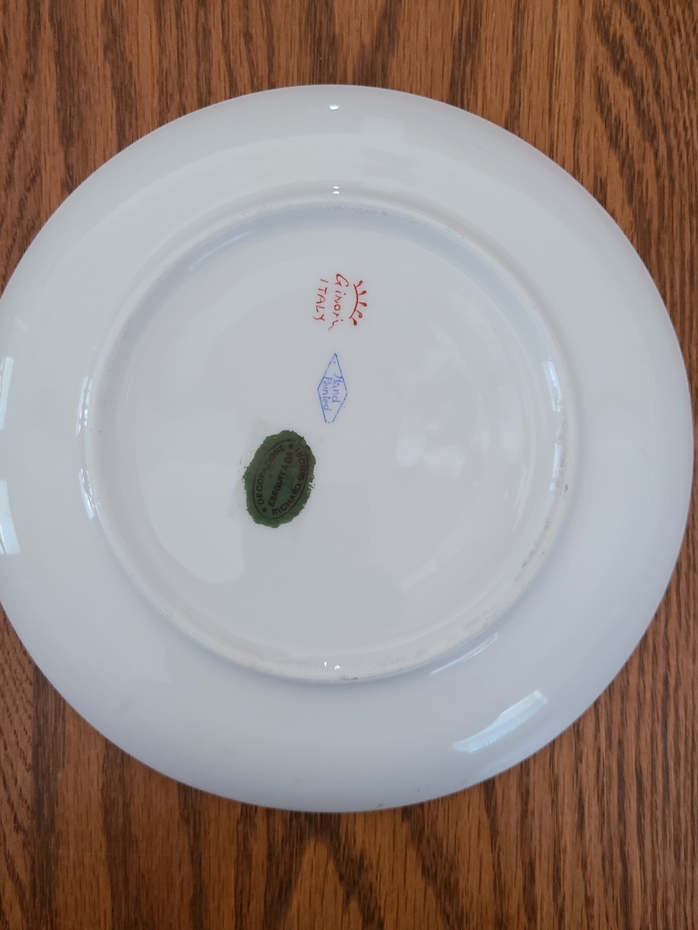 Vintage Bavaria Hand-painted Porcelain Plate - Picture 2 of 3